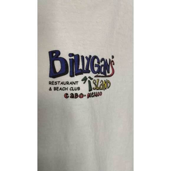 Vintage Billigan's Island Beach Club T Shirt Men's Size 3XL - Picture 2 of 7